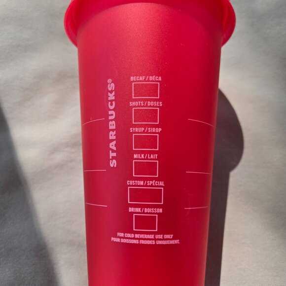 Starbucks Magic Cool Reusable Cold Cup 24px - Picture 7 of 8